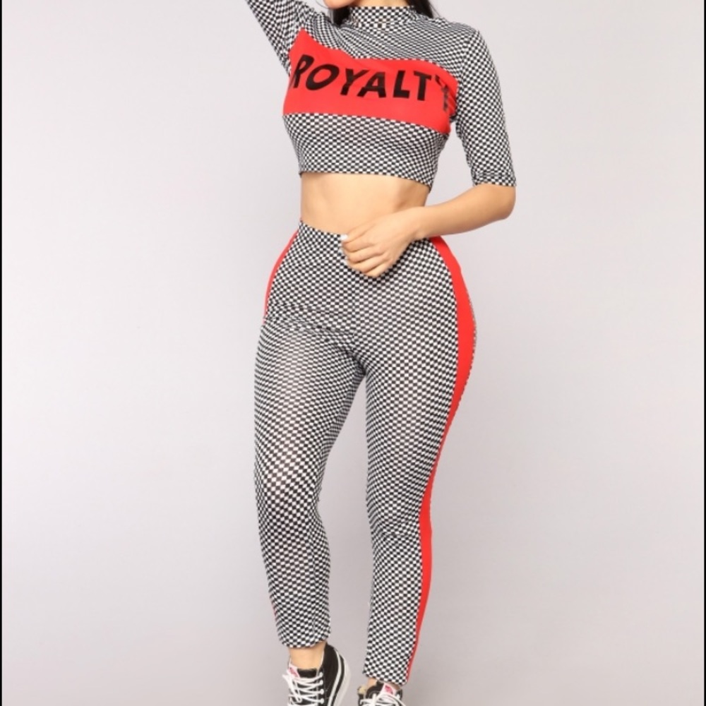 Racing Royalty Checkered Set